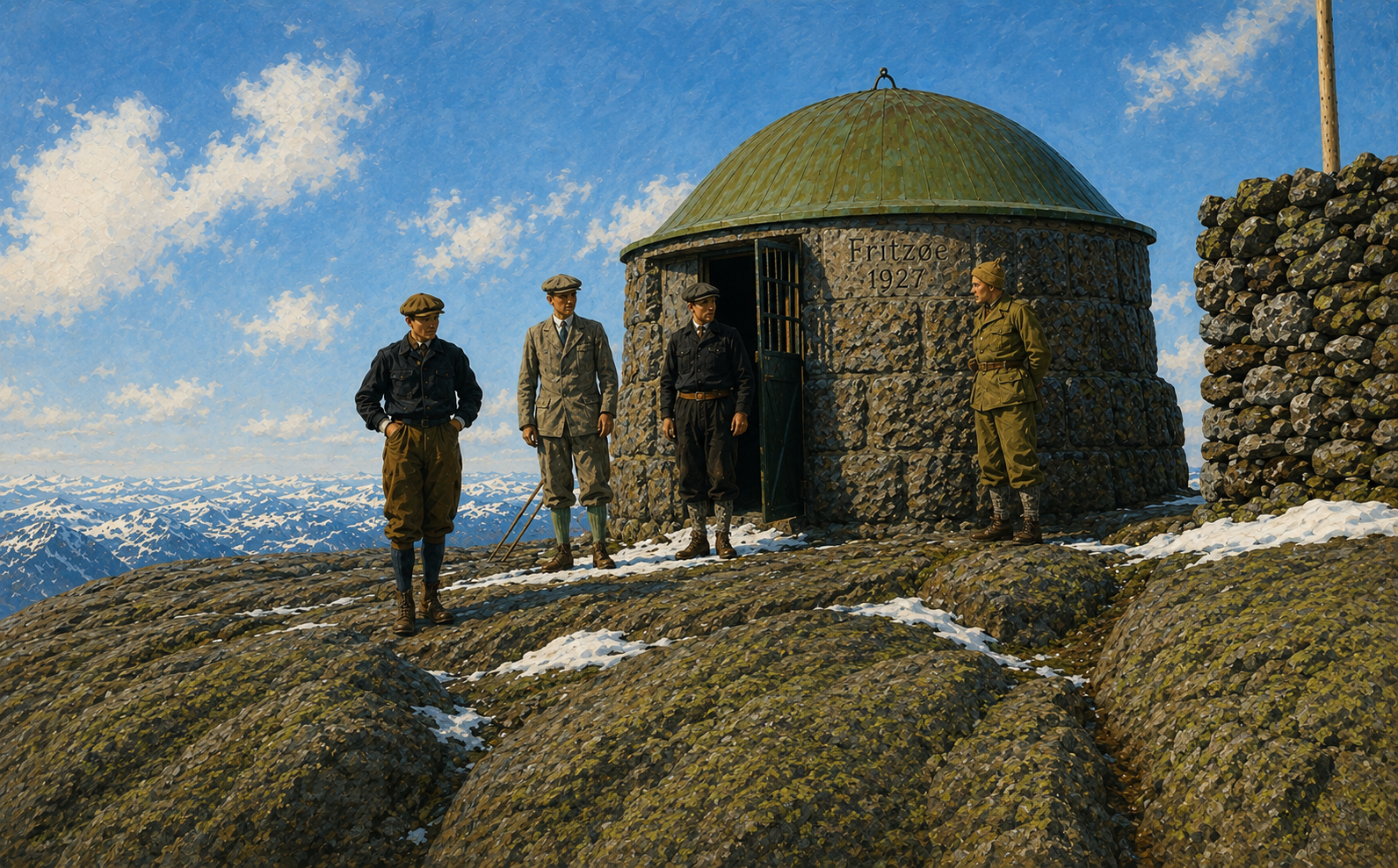 Styggemannshytta: brannvakta som ble bygget i stein i 1927